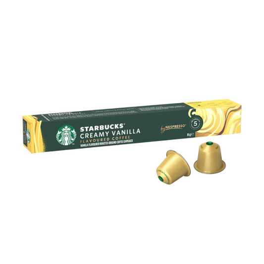 STARBUCKS COFFEE PODS CREAMY VANILLA