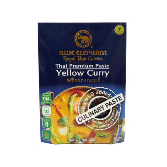 Blue Elephant Yellow Thai Curry Paste – Mild Thai Curry Paste
