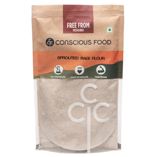 CONSCIOUS FOOD ORGANIC SPROUTED RAGI FLOUR