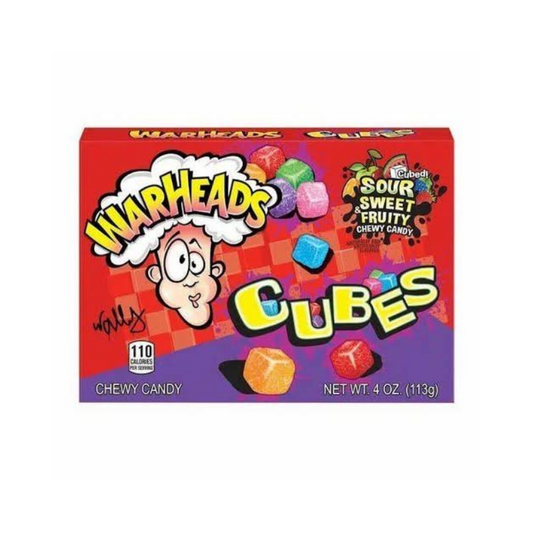 WARHEADS SOUR FRUITY CUBES