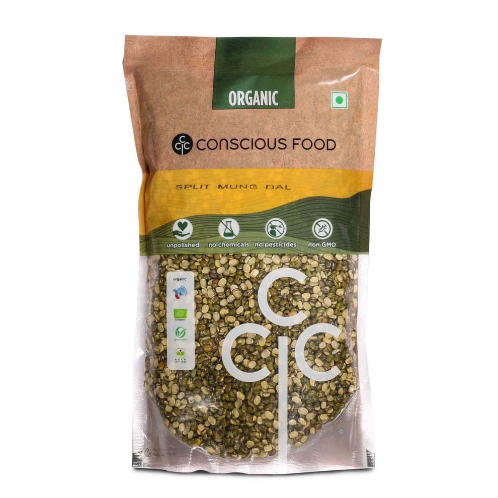 CONSCIOUS FOOD ORGANIC SPLIT MUNG DAL