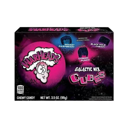WARHEADS SOUR GALACTIC MIX CUBES